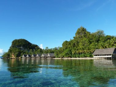 Mein erster Manta 3 Raja4Divers vom Jetty aus