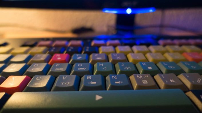 (Makro) Video - Tastatur