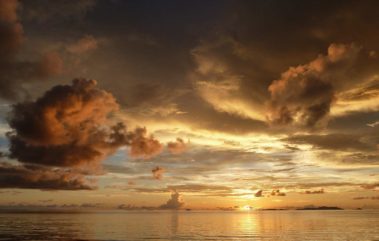 Mein erster Manta 29 Sonnenuntergang