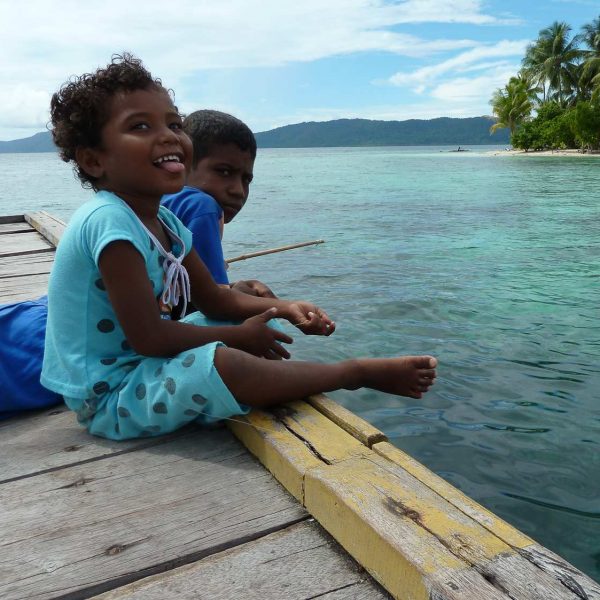 Fröhliche Gesichter