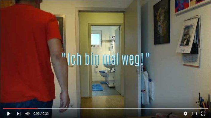 Ich bin mal weg - ein Adobe After Effects CC Projekt