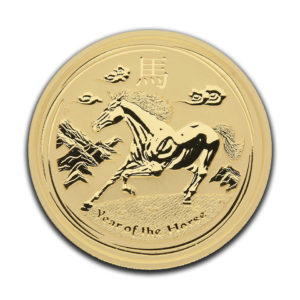 Goldmünze - Australien 2014 "Jahr des Pferd" - Lunar II