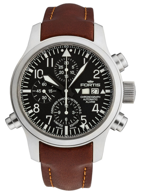 Fortis B-42 Flieger, Automatik, Alarm,  Chronograph, Limited Edition, C.O.S.C. Chronometer