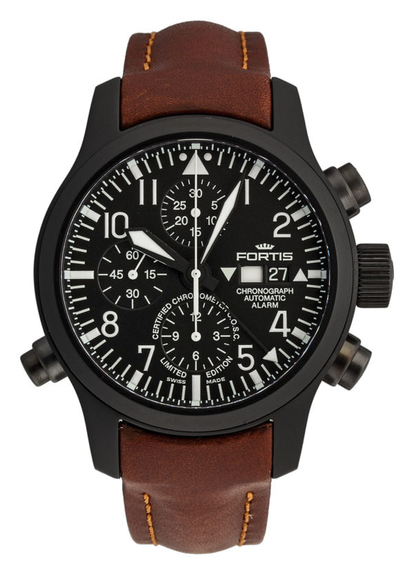 Fortis B-42 Flieger, Automatik, Alarm,  Chronograph, Limited Edition, C.O.S.C. Chronometer