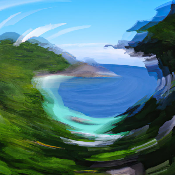 Pulau Pef / Raja Ampat Pulau Pef / Raja Ampat mit Künstliche Intelligenz von openAI erstellt