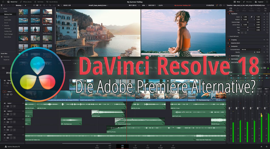 DaVinci Resolve 18 Titel