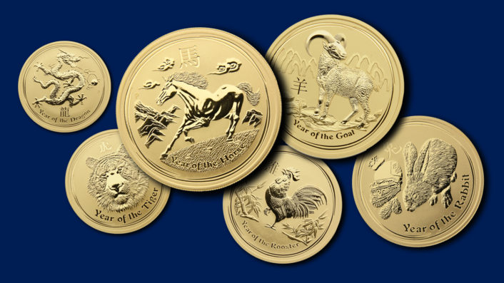 Goldmünzen als Anlage - Australian Lunar Gold Coin