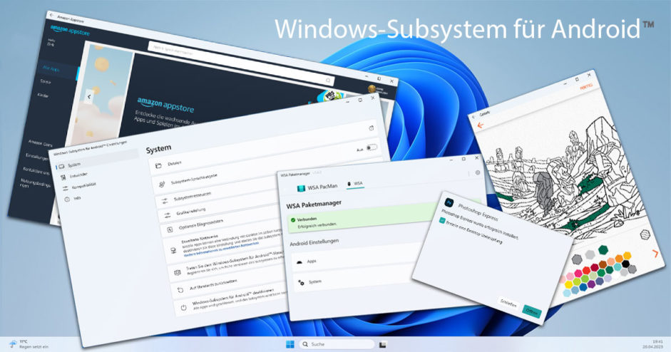 Windows Subsystem für Android 2023