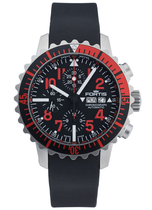 Fortis Marinemaster Red Chronograph 671.23.43 K